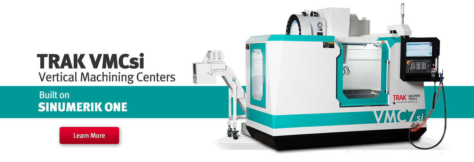 TRAK VMCsi Vertical Machining Centers built on SINUMERIK ONE